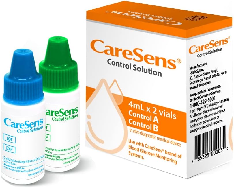 CareSens Diabetes Testing Kit Control Solution (A,B/Pack)