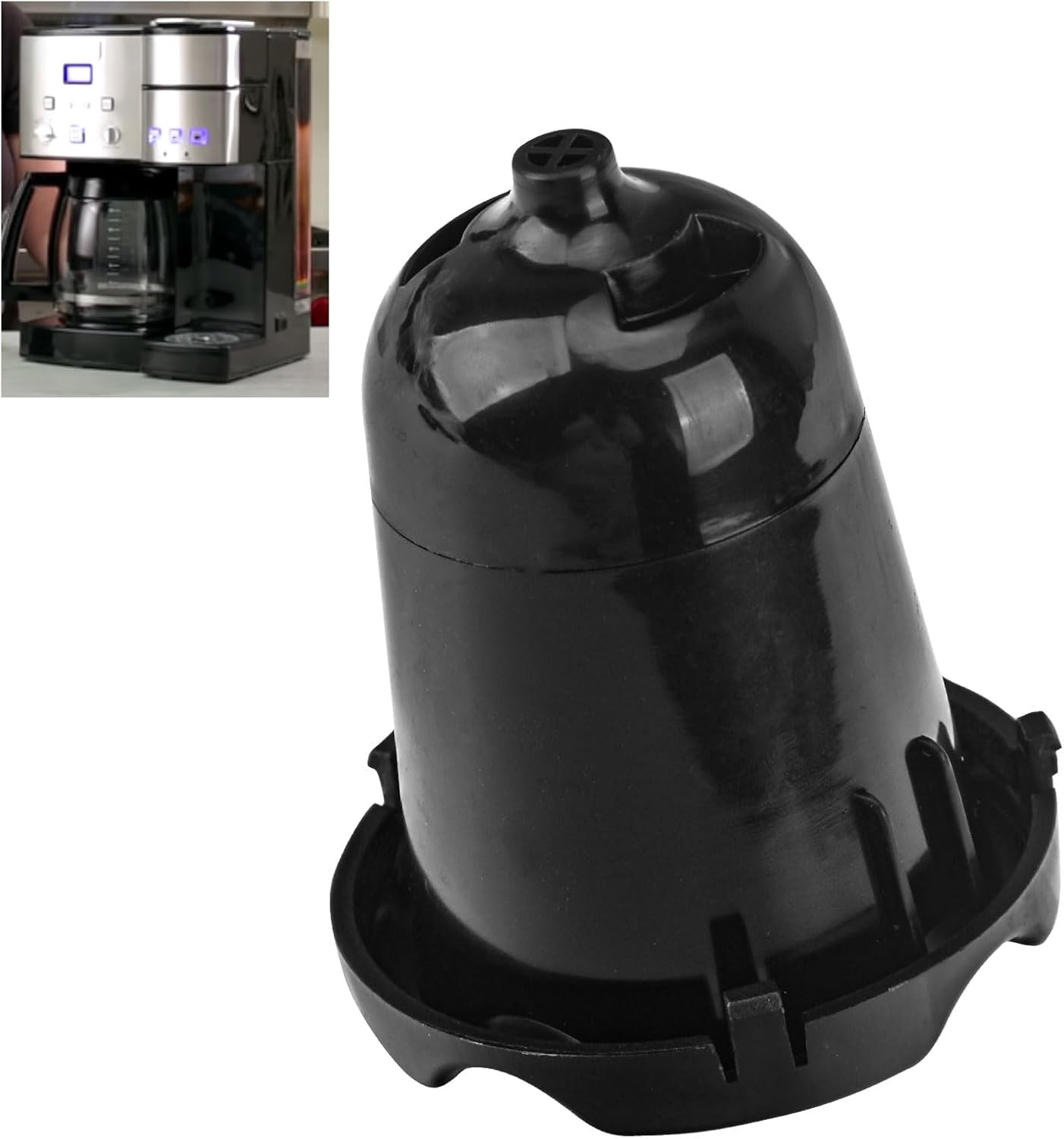 YAQINGMY SS-15P1 12-Cup Stainless Steel Coffeemaker and Single-Serve Brewer Replacement Parts Compatible with Cuisi-nart SS-15CH Capsule Holder