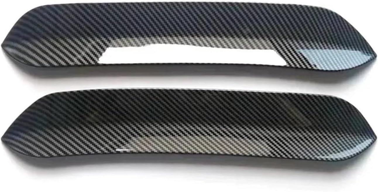 ECKBRJA For VW For Golf 7 MK7 7.5 GTI Car Rear Top Wing Modification Roof Spoiler Extentions Flaps Roof Spoiler Lip(Carbon Fiber LOOK)