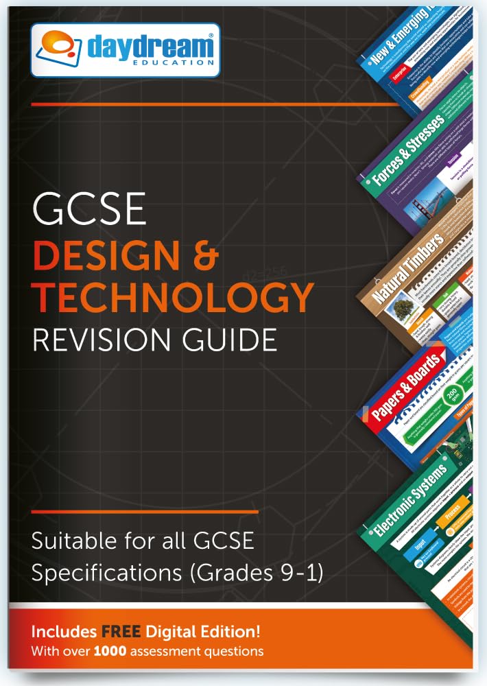 GCSE Design & Technology | Pocket Posters: The Pocket-Sized GCSE Design & Technology Revision Guide | GCSE Specification | FREE digital edition for computers, phones and tablets!