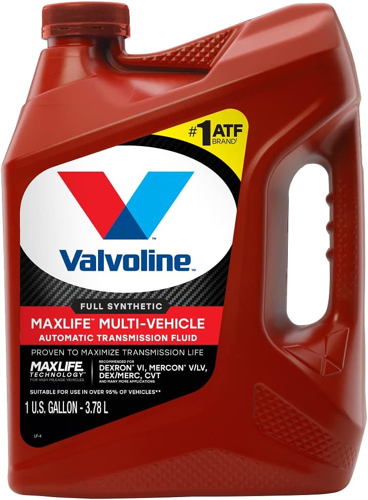 Valvoline MaxLife Multi-Vehicle ATF Full Synthetic Automatic Transmission Fluid 1 Gallon