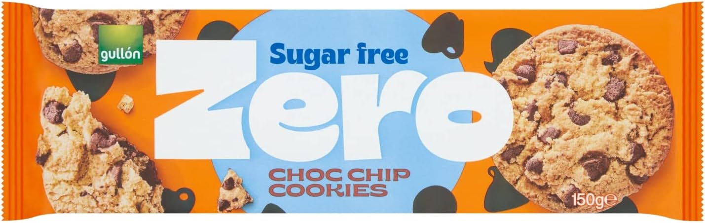Zeroh Sugar Free Choc Chip Cookies, 150g