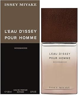 Issey Miyake L'Eau D'Issey Wood & Wood Eau de Parfum Intense Spray for Men, 3.4 Ounce