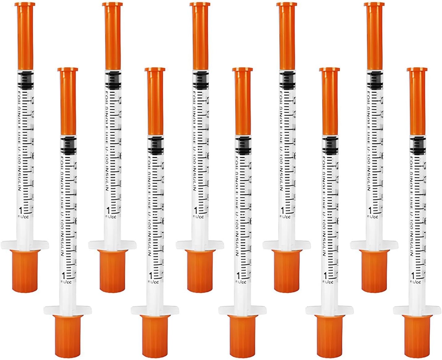 10Pack Plastic Tubes 1ML 30G 8mm, Multipurpose Measuring Tools– Disposable, Sterile & Precise – Pack of 10 for Liquid Dispensing, Ink Refilling, Pet Feeding, Lab Use