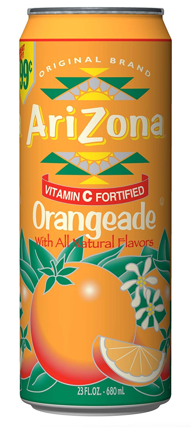 Arizona Orangeade, 23.5000-Ounces (Pack Of 24)