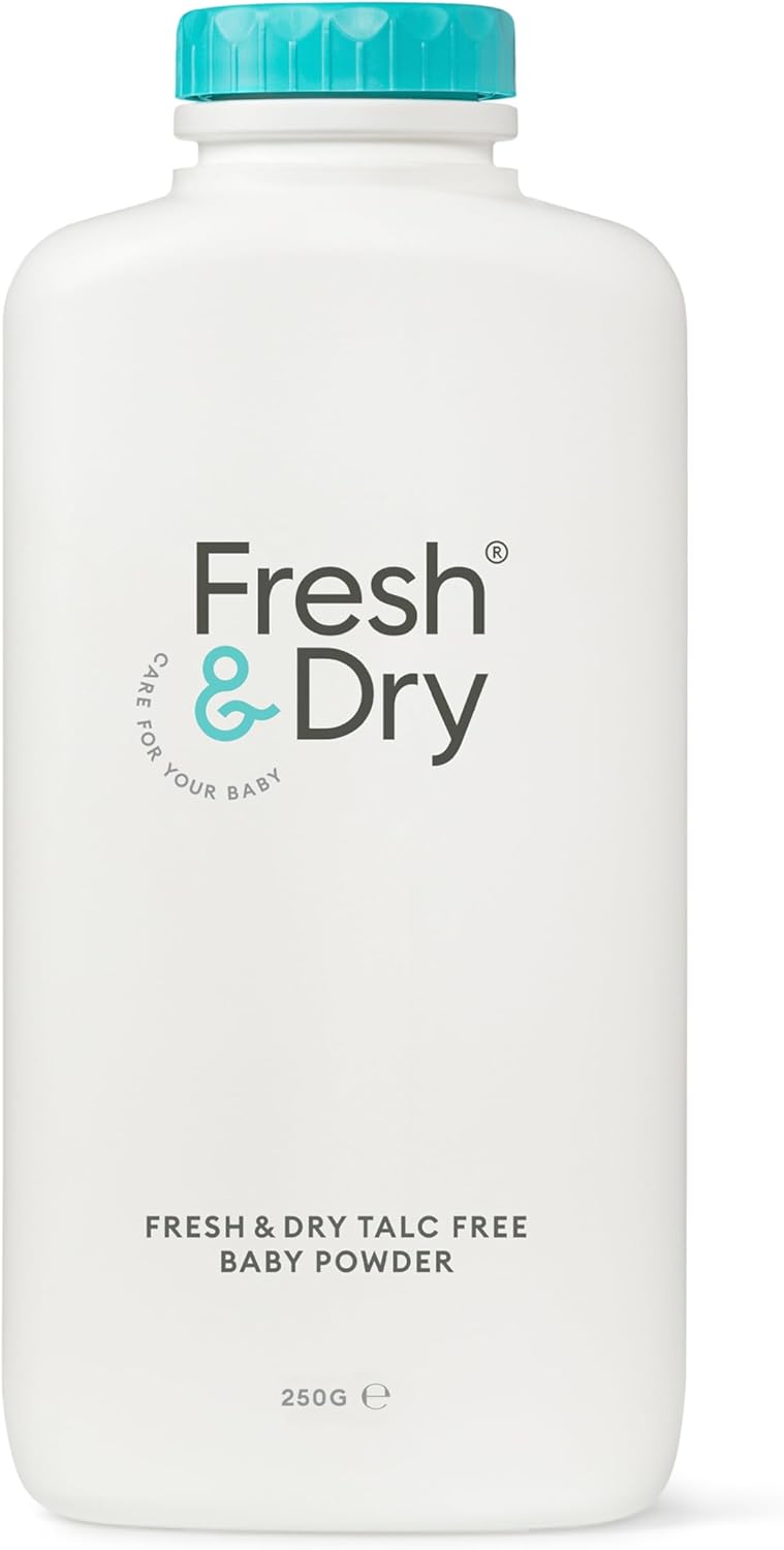 Fresh & Dry 100% Talc Free Baby Powder 250g