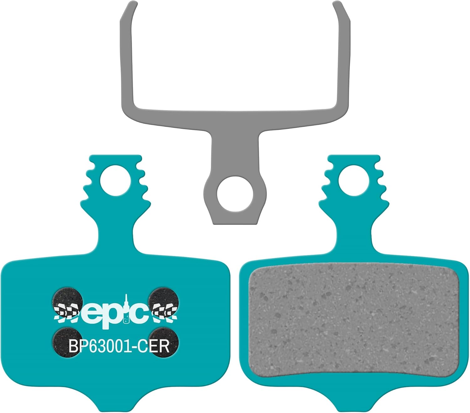 epic Disc Brake Pads for SRAM Rival, RED, Apex, Force, Level T/TL/TLM, XX Brakes | Organic, Semi-Metallic, Sintered, Ceramic, E-Bike Options | Quiet, Durable, High-Performance | 1 Set