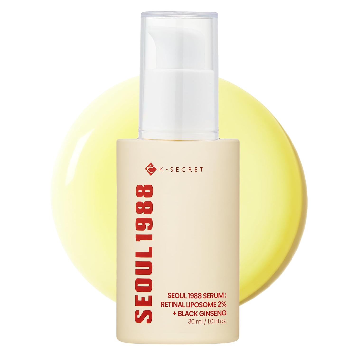 K-SECRET SEOUL1988 Retinal Serum for Fine Lines & Pore Care, 1.01 fl oz