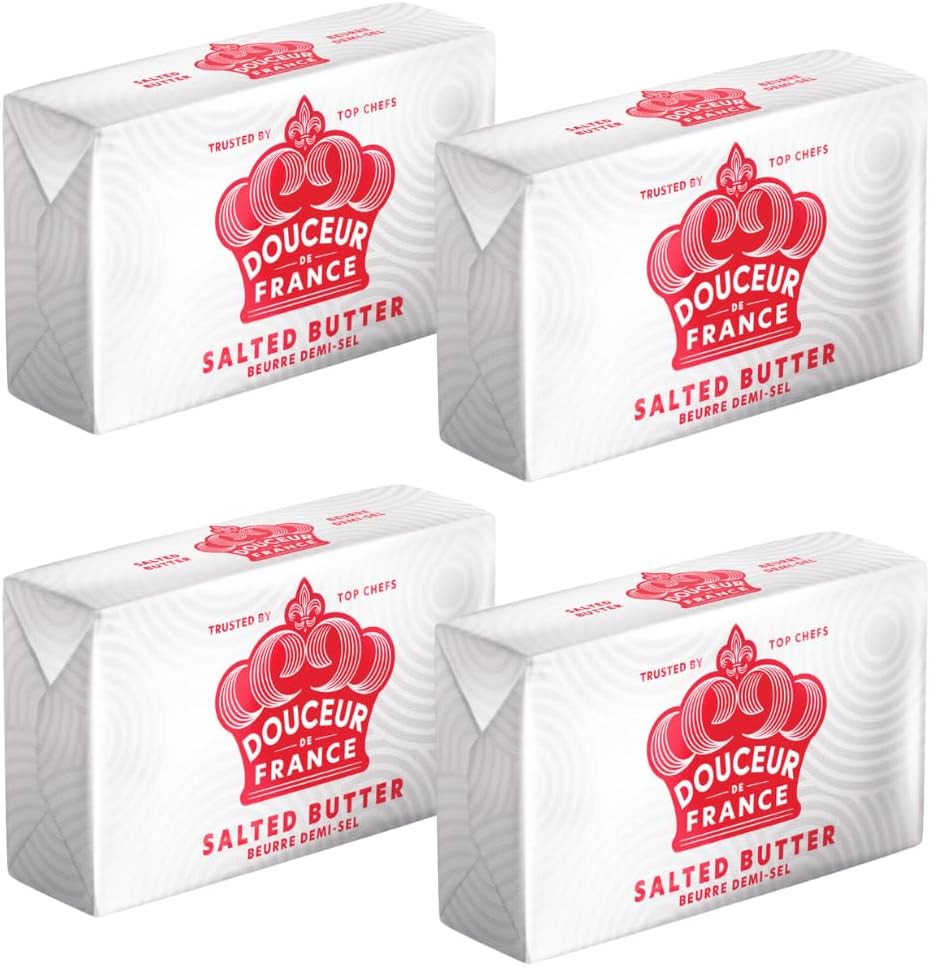 French Salted Butter 1 Kilogram (4x250g)