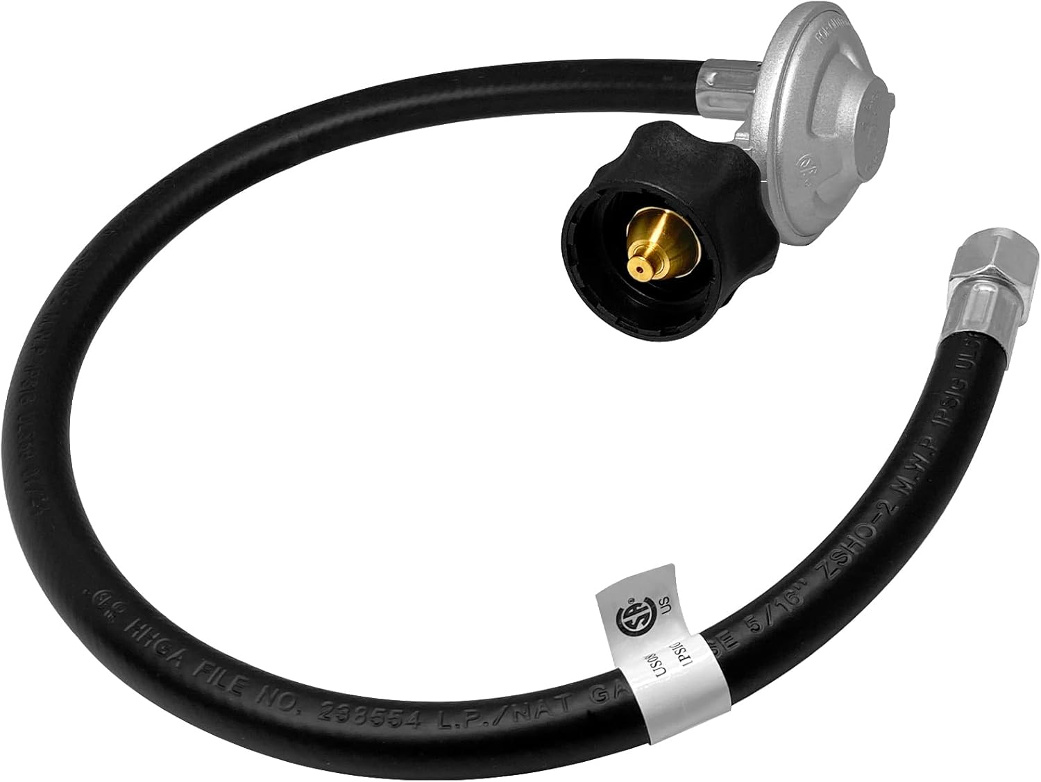 32” Propane Regulator with Hose,Propane Regulator Fit for Napoleon Grills(LEX,Rogue,Prestige Series Grills),and for Weber Grills(Genesis,Spirit,Summit Series Grills),Model S85001,67069,7501 etc.