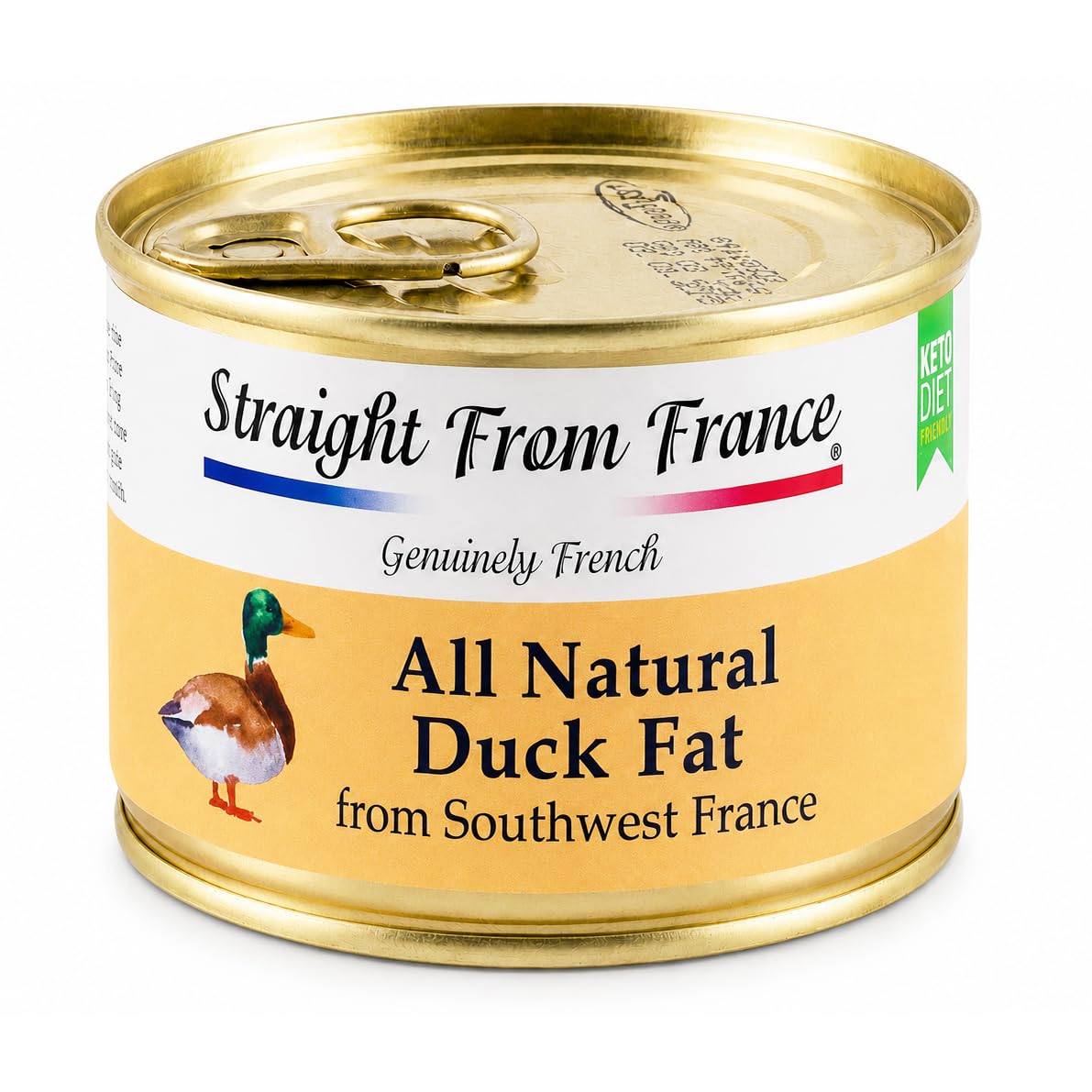 Straight from France Genuinely French Rendered Duck Fat for Cooking