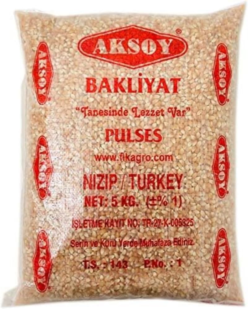 AKSOY Popping Corn Kernels - Popcorn Seeds || Stove-top & Microwave & Air Popper Friendly Popcorn || Fresh farm Corn, new harvested - 5KG
