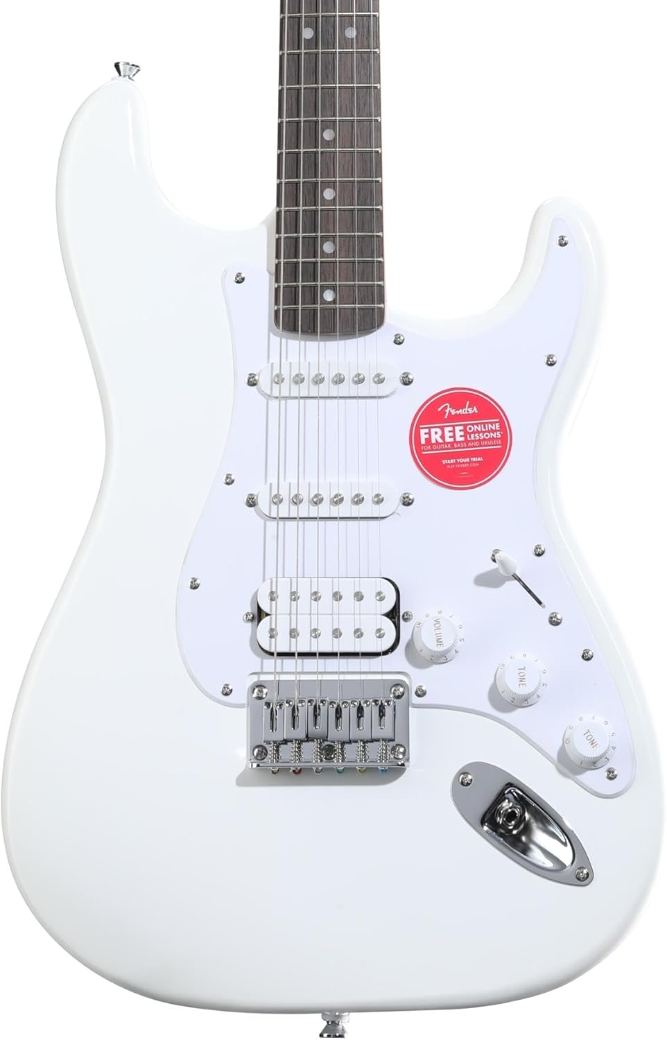 Squier Sonic Stratocaster HT HSS Electric Guitar - Arctic White