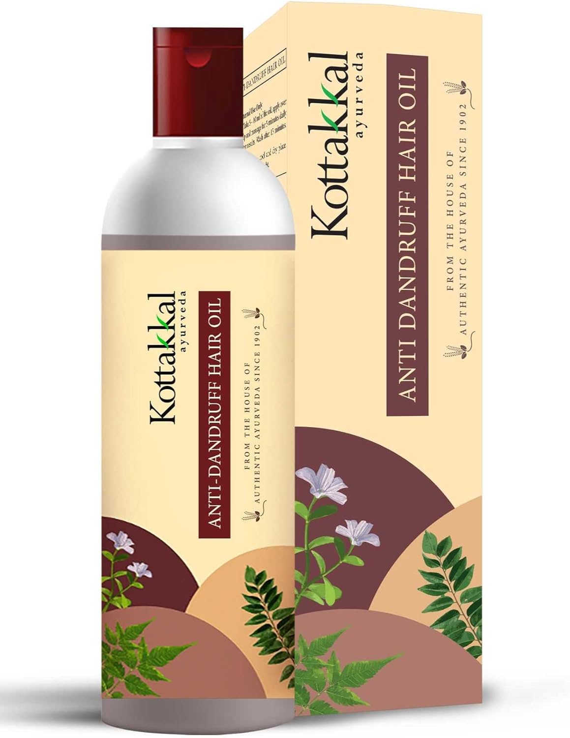 Kottakkal Ayurveda Anti Dandruff Hair Oil 150ml | Kottakkal | Essential Oil | Ayurvedic