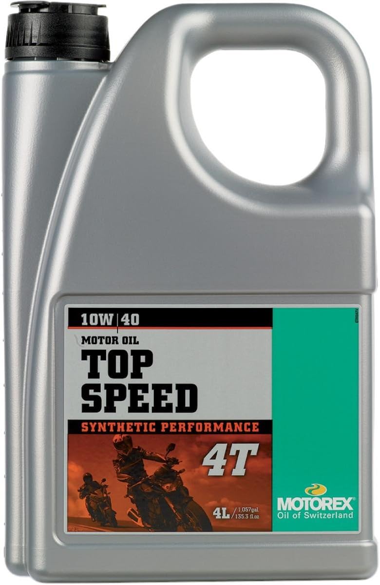 Motorex Top Speed 4T Oil - 10W40-4L. 171-434-400