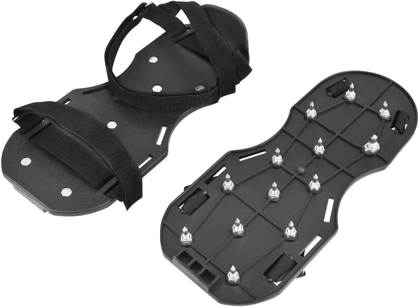 Spiked Shoes for Epoxy Floor Coating,Fully Assembled,Spiked Shoes with Short Spikes for Epoxy Floor,Self-Leveling Floor,Epoxy Garage Floors,Overlays