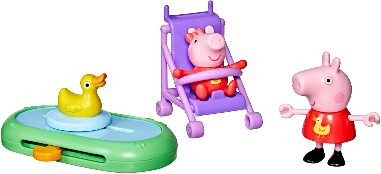 Peppa Pig Peppa and Evie's Park Fun Playset