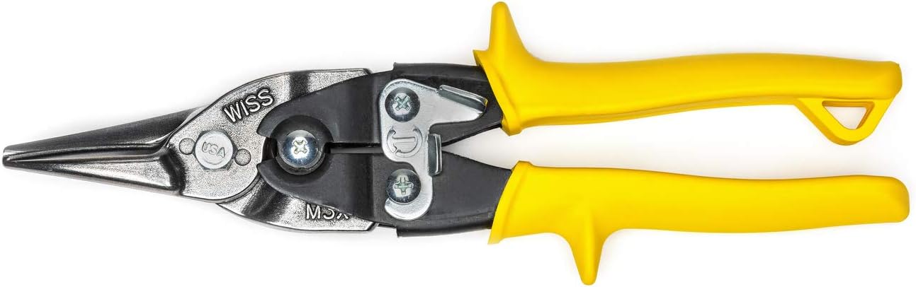 Crescent Wiss 9-3/4 Inch MetalMaster Compound Action Snips - Straight, Left and Right Cut - M3R