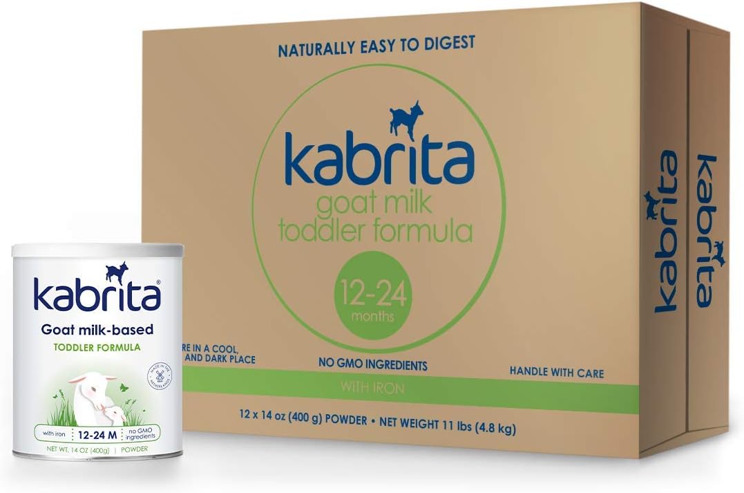 Kabrita Goat Milk Toddler Formula, 14 Ounce, 12 Count