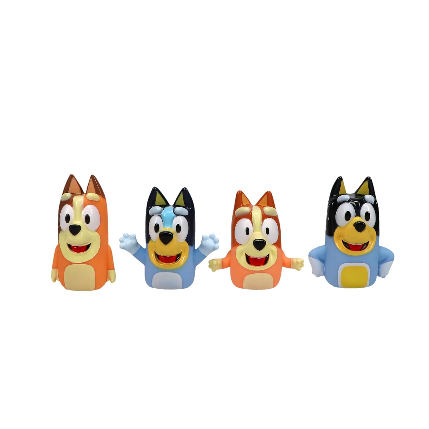 Bluey Jumbo Finger Puppets, 4 Piece