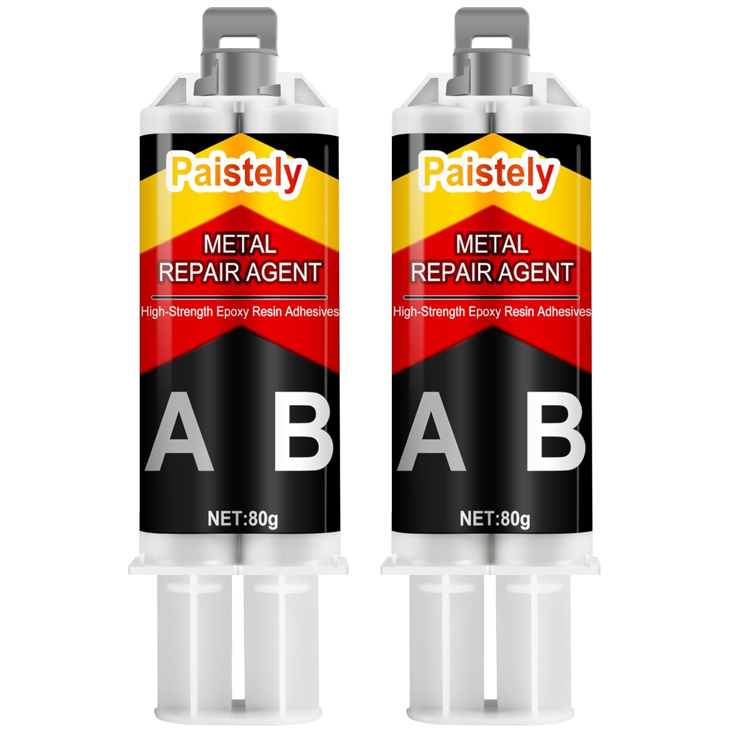 High Strength Metal Bond Epoxy - Weld Repair Glue for Steel, Cast Iron (40g*2)