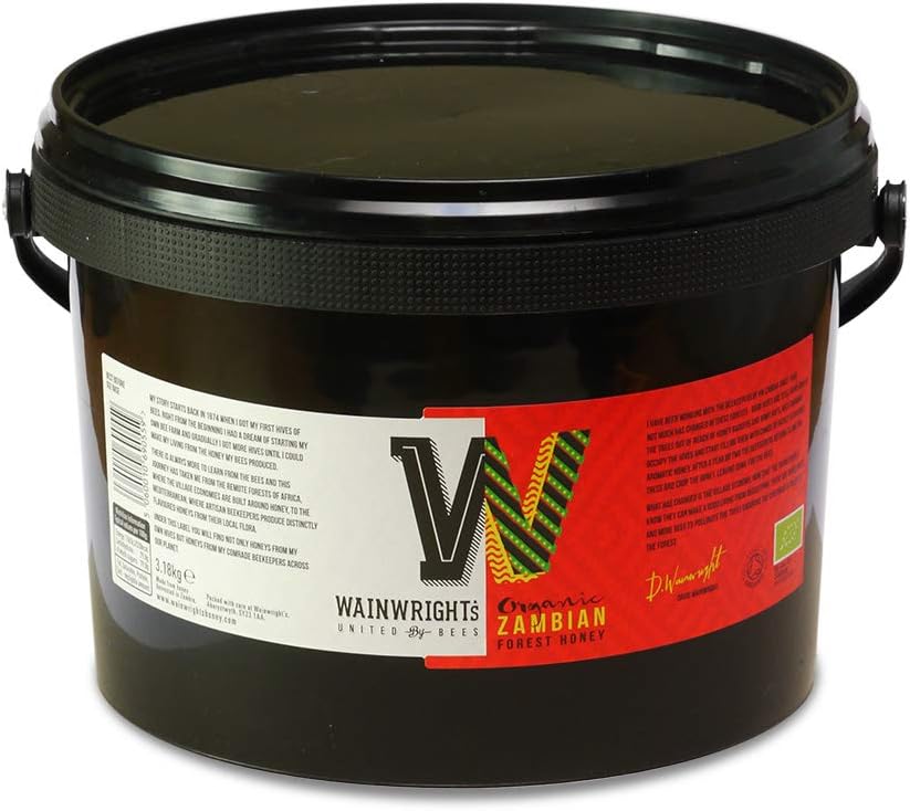 Tropical Forest Clear Organic Honey Tub, 3.18Kg