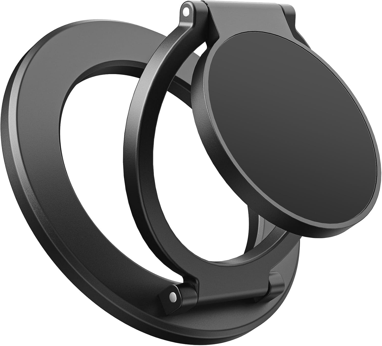 SUPERONE Magnetic Ring Holder for MagSafe Dual-Side Magnetics, Removable Gym Phone Grip with Kickstand for iPhone 16/15/14/13/12/ Series MagSafe Case All Phones Compatible with Magnetic Car Mount