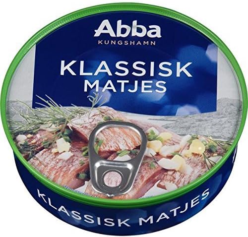 Abba Klassisk Matjes | Traditional Swedish Pickled Herring in Matjes Marinade | 200g