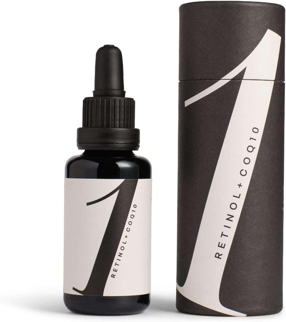 House of Serums No.1 | Premium Retinol Serum 0.3% for Face with 1% Coenzyme Q10 30ml | Anti-Aging Night Skincare Serum | Fights Wrinkles + Blemishes | For Women and Men