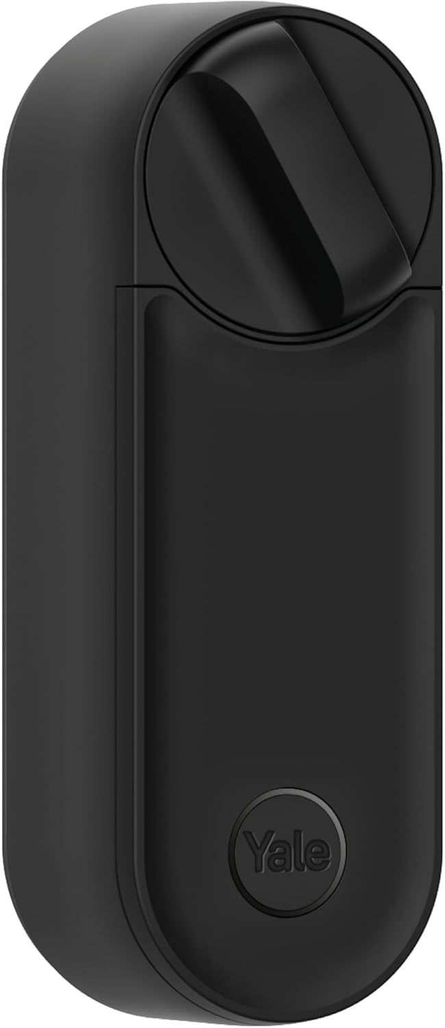 Yale Linus Smart Lock L2 in Matte Black | Keyless Access | Easy Installation | Remote Lock and Unlock | Virtual Keys | Real-time Alerts | Compatible with The Yale Home app