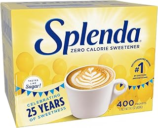 SPLENDA Zero Calorie Sweetener, 400 Count Packets