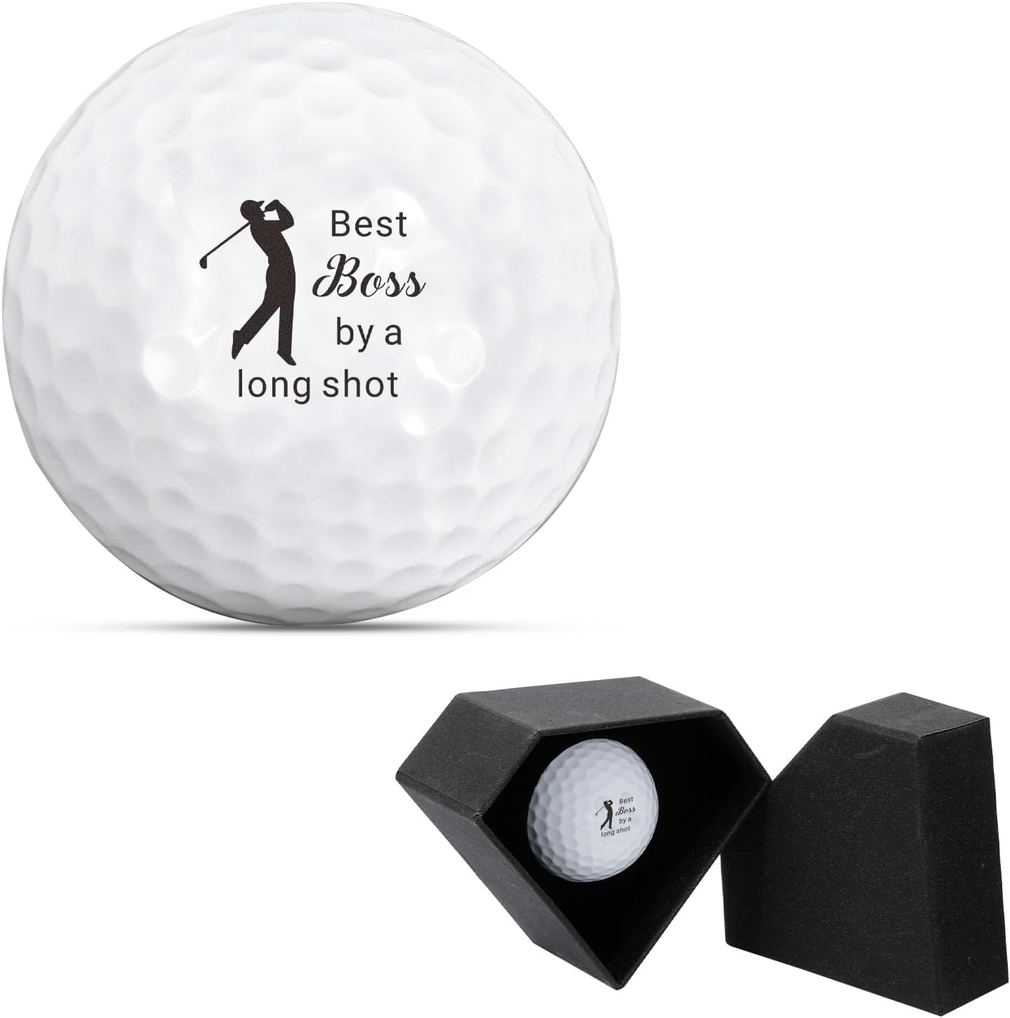 Golf Gifts for Men & Women Bosses - Funny Golf Balls, Retirement & Boss Day Gifts, Lovers' Birthday Present