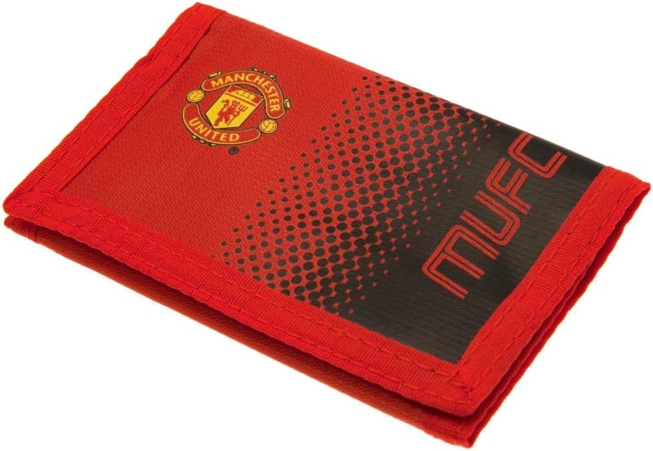 Premier Life Store Manchester United Official Nylon Wallet 12x8cm