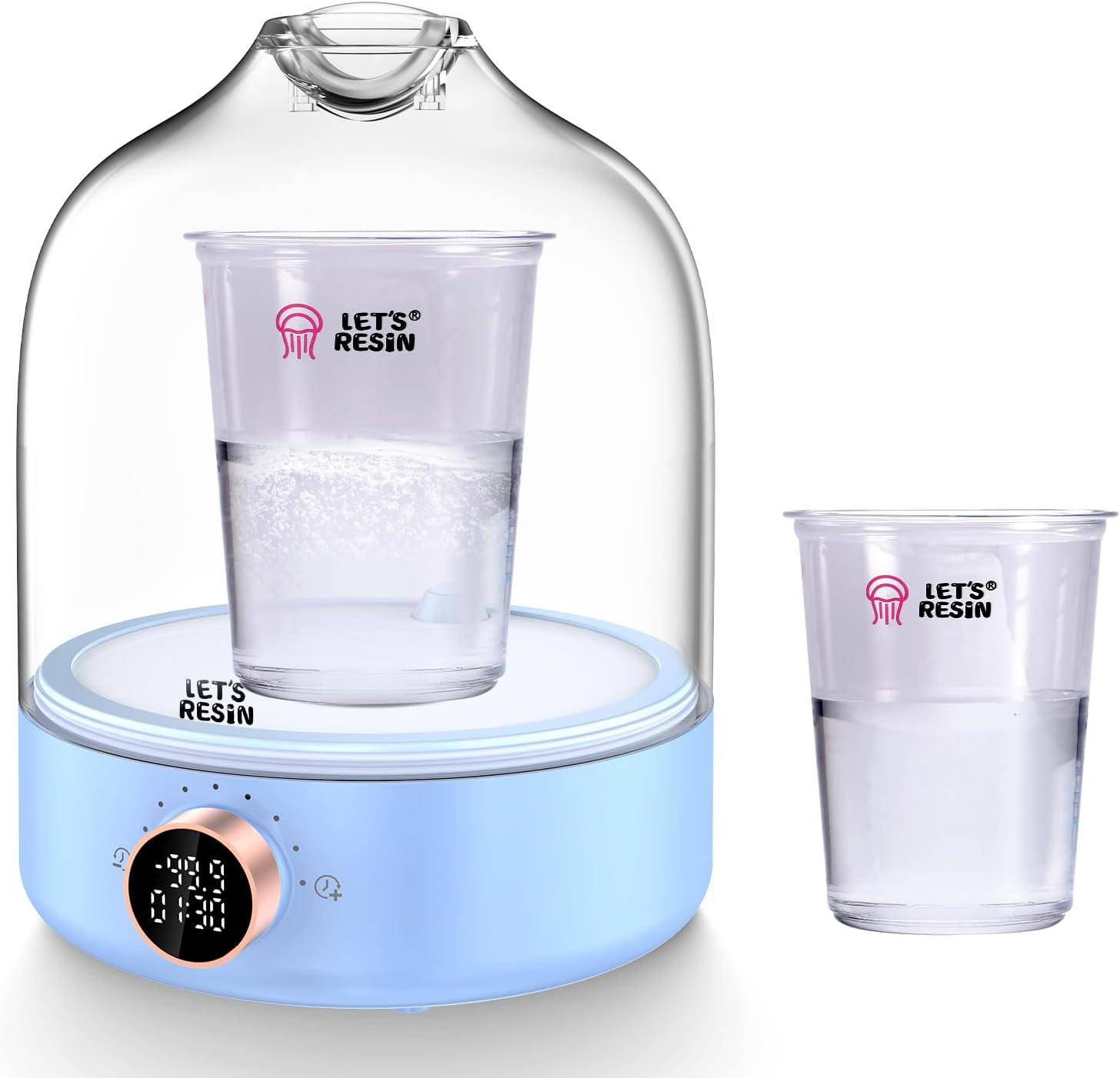 LET'S RESIN Airzero Resin Bubble Remover, 99kPa Remove 99% Bubbles Quickly