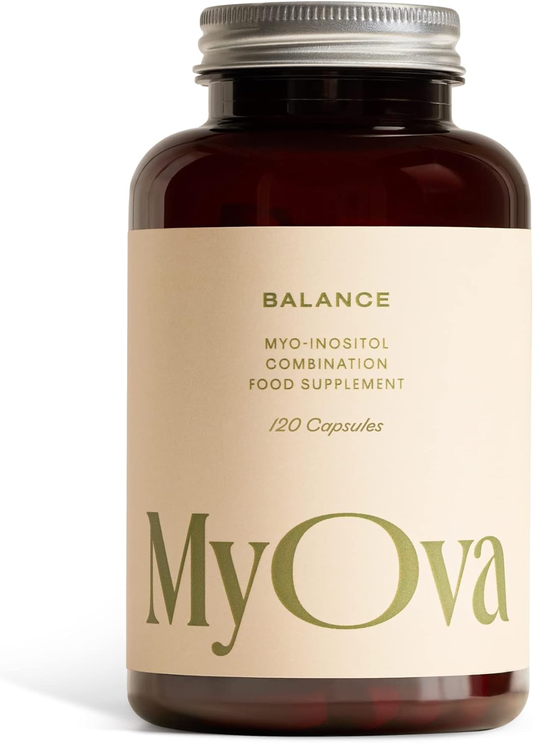 MyOva Balance PCOS Supplement - 30-Day Supply - 2000mg Myo-Inositol for PCOS Support - Complex Includes Ashwagandha and Magnesium to Support Energy, Mood and Hormonal Balance – UK Manufactured