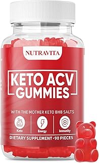 90 Ct Keto Acv Gummies for Advanced Weight L0ss & Belly Fat Burn - Pro Active Super Apple Cider Vinegar Gummies - Rapid Fat Burner Diet Supplement for Women Men - Sugar Free & Gluten Free (1000MG)