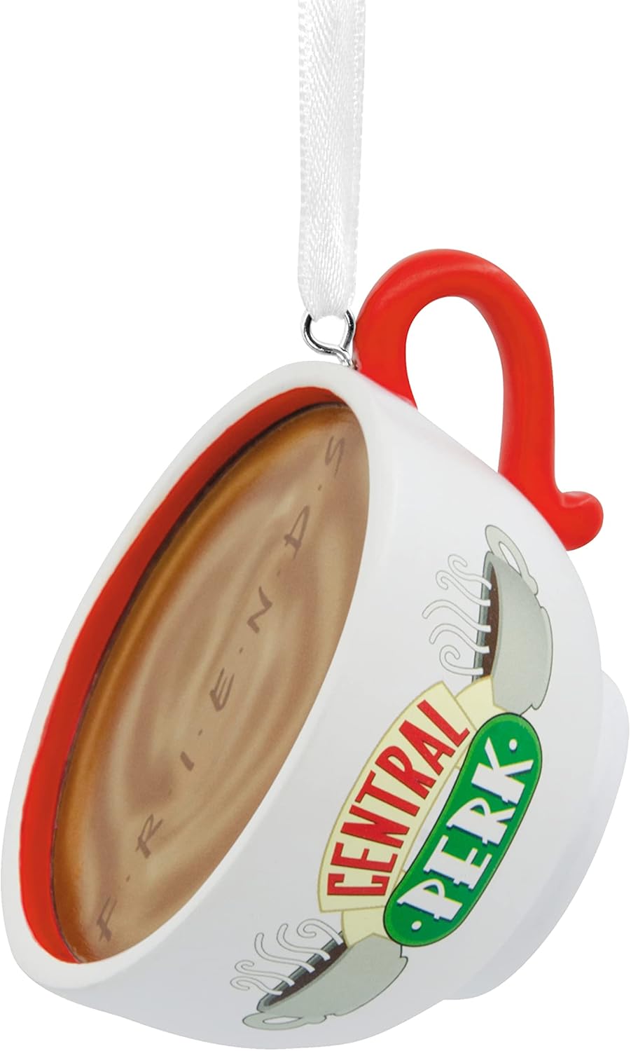 Hallmark Central Perk Mug Christmas Ornament, Friends Decoration, TV Shows Decoration, Hanging Ornament, Gifts for Christmas