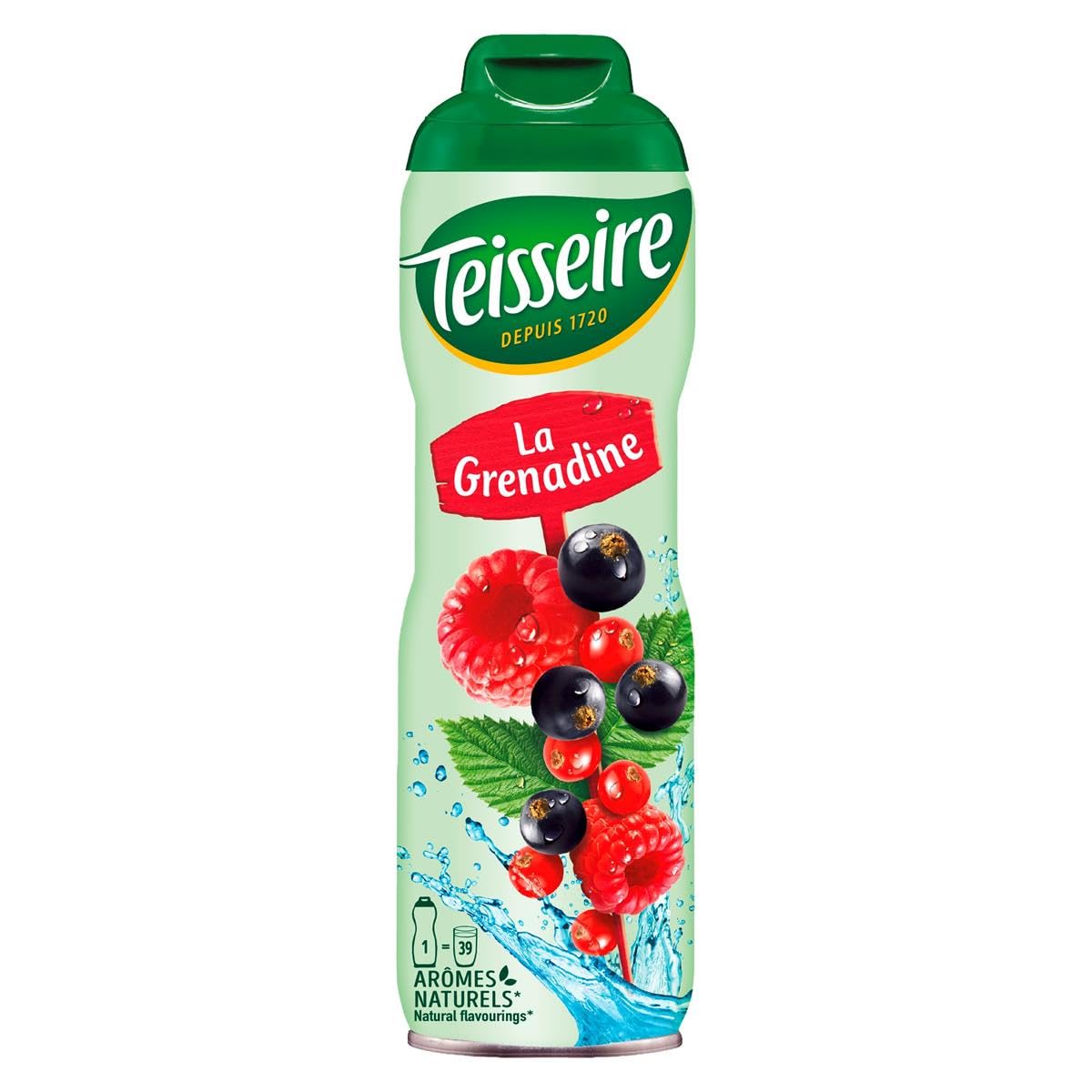 Teisseire Grenadine French Syrup Grenadine concentrate Large bottle 750ml 20fl.oz