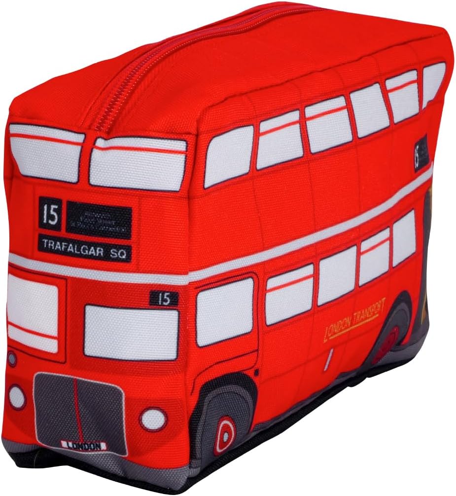 Officially Licensed Original Routemaster London Bus Pencil Case - Stationary Storage for School and Office - Transport for London