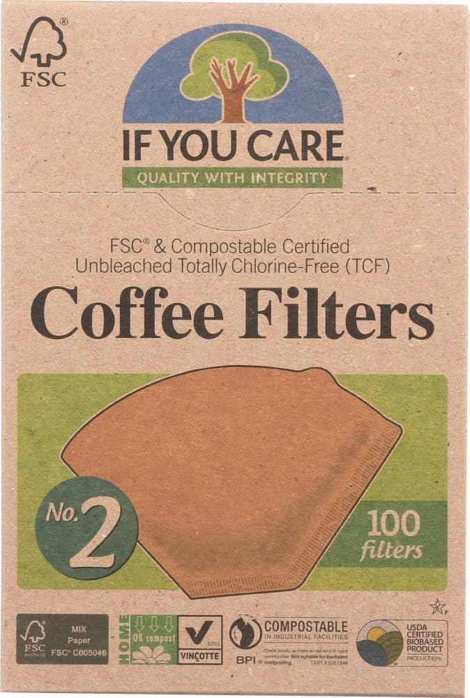 IF YOU CARE Coffee Filters No 2 100filt (PACK OF 1)
