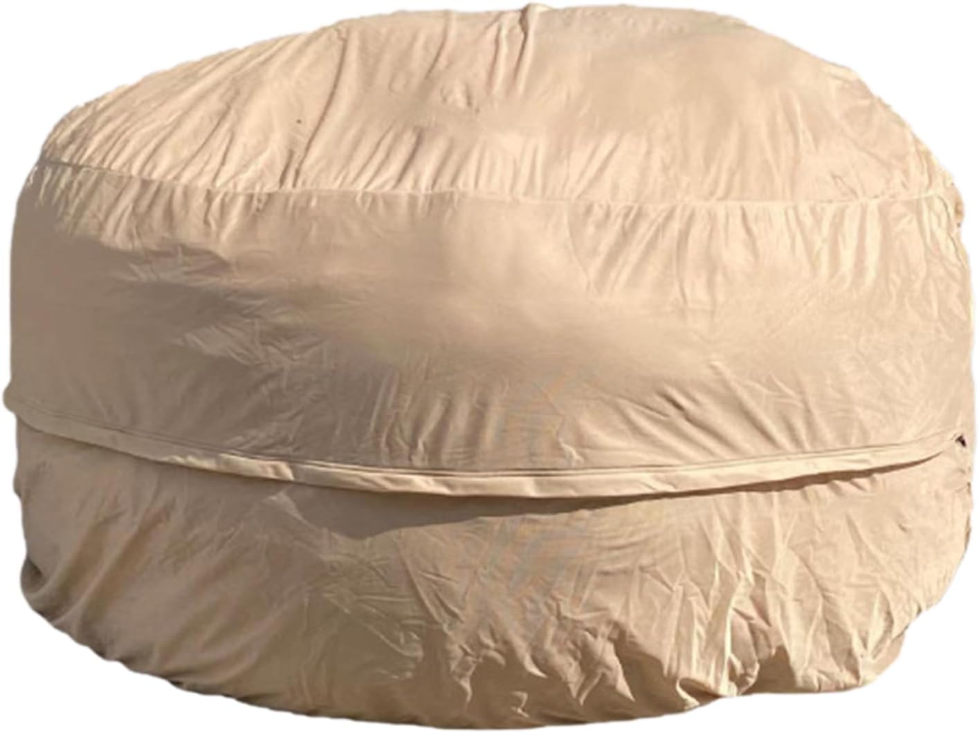 HDMLDP Reusable Beanbag Chair Inner Lining Cover for Pack Bean Filler EPP EPS Shredded Memory Foam and Wash Needs, 6 FT