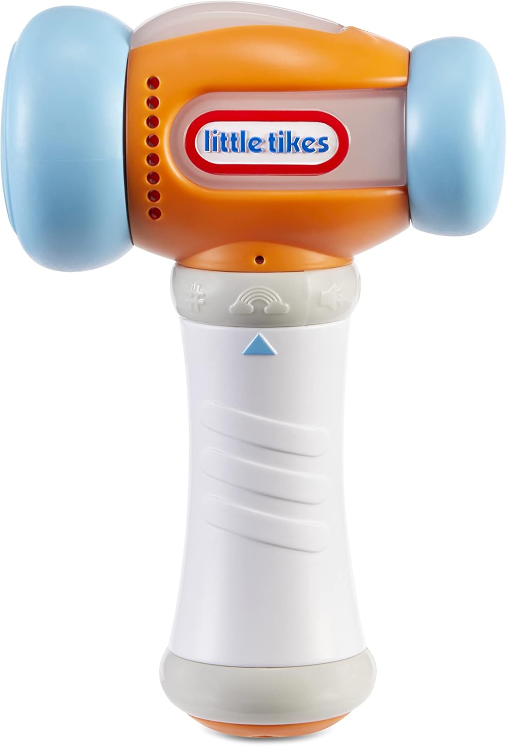 Little Tikes Count and Learn Hammer - With #s, Sounds, and Lights - Soft and Textured Grip for Little Hands - Counting Toy For Toddlers, Two Languages, French and English - For Kids Ages 9 Months plus