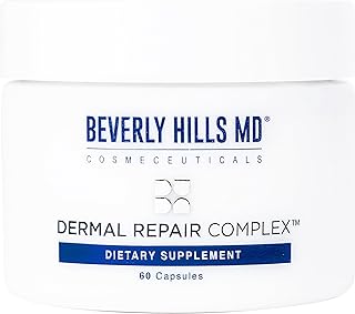 Dermal Repair Anti-Aging Supplement - Hyaluronic Acid, Collagen, Vitamins for Smooth, Plump Skin