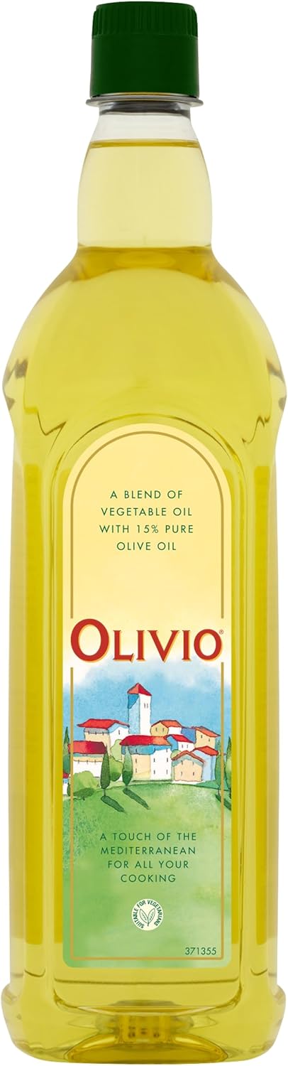 Olivio Blended Olive and Vegetable Oil, 1 Litre (Pack of 1)