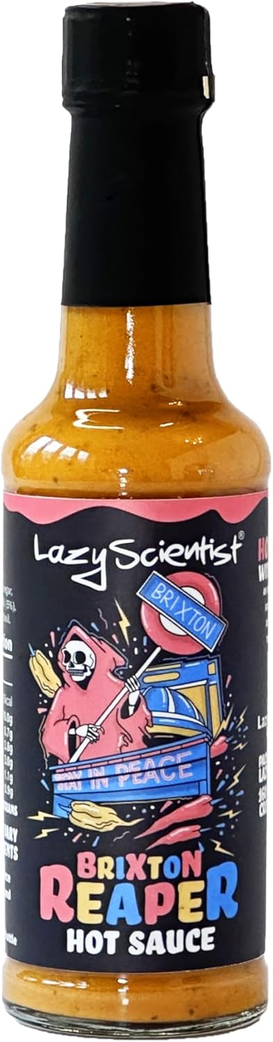 Brixton Reaper Hot Sauce (Extra Hot - Scotch Bonnet, Carolina Reaper, Tomato & Herb) 150ml