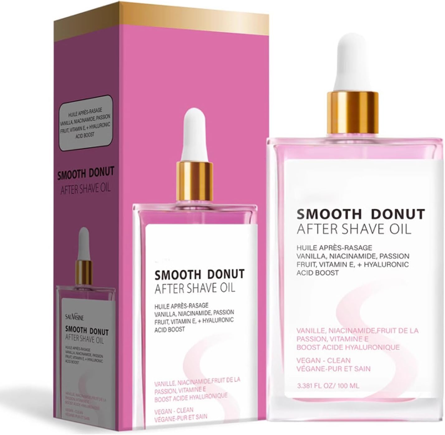 After Shave Oil Women,Soft After Shave Oil Strawberry,Prevent Ingrown Hairs & Dryness,Strawberry Hydrating & Soothing,Vitamin C Body Oil,After Shave Serum,Body Oil-100ML