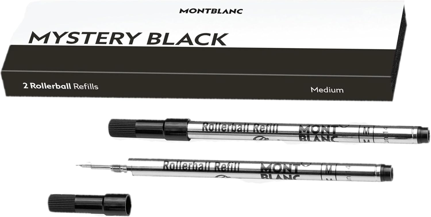 MONTBLANC REFILL RB M 2x1 MYSTERY BLACK PF brand