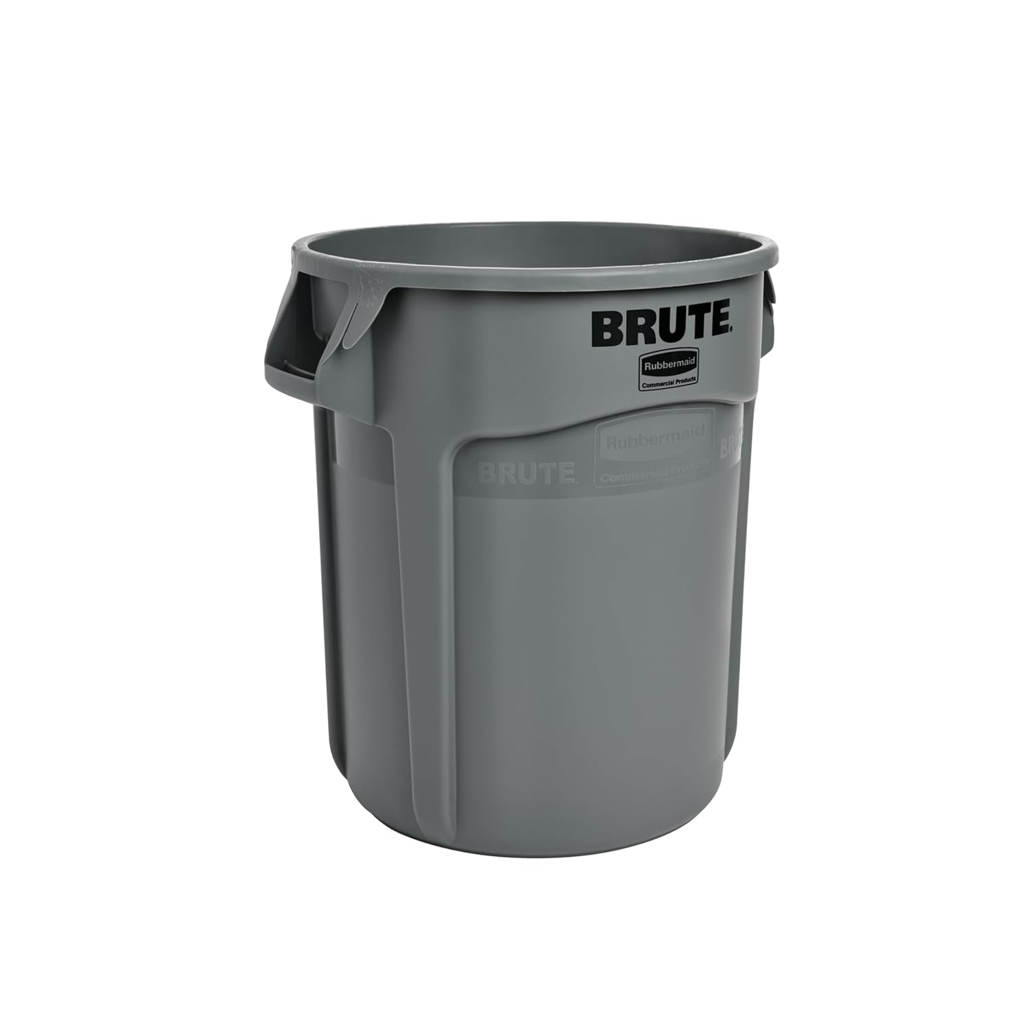 Rubbermaid Commercial Products Vented Brute Round Container 76 Litre Grey FG262000GRAY
