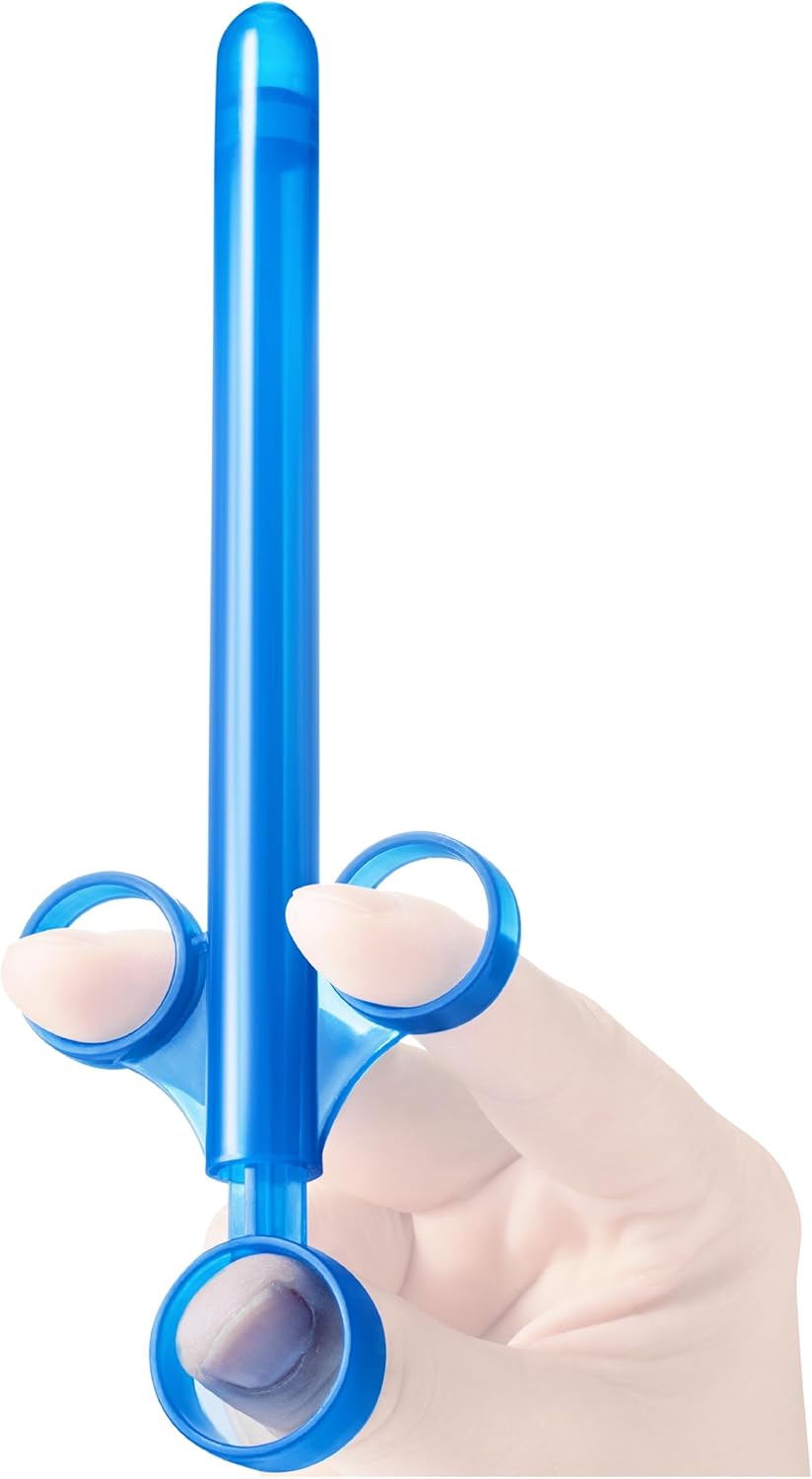 XESSO Lube Applicator Syringes, Silicone Lubricant Shooter, Vaginal & Waterbased Personal Lubricant Injector, Easy Clean and Reusable