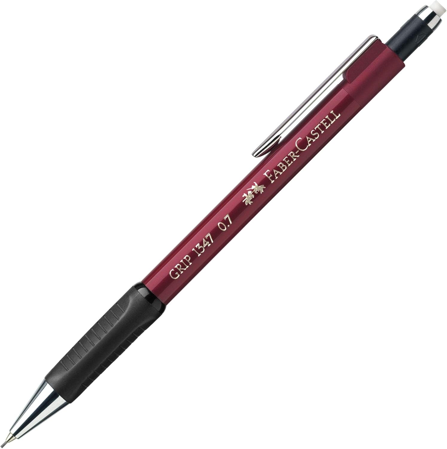 Faber-Castell Grip 1347 0.7mm Mechanical Pencil - Red